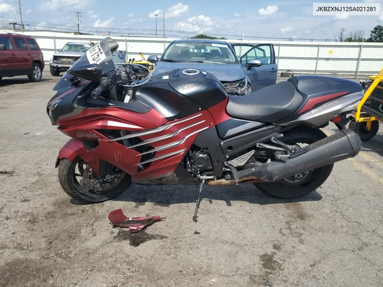 2025 Kawasaki Zx1400 J VIN: JKBZXNJ12SA021281 Lot: 60259775