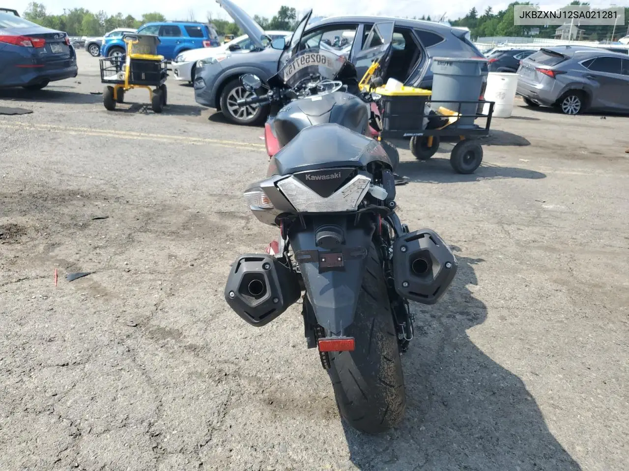 2025 Kawasaki Zx1400 J VIN: JKBZXNJ12SA021281 Lot: 60259775