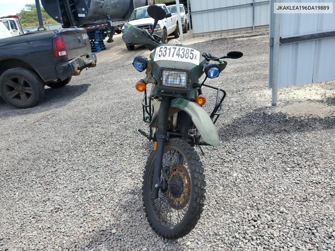 2006 Kawasaki Kl650 A VIN: JKAKLEA196DA19889 Lot: 53174385