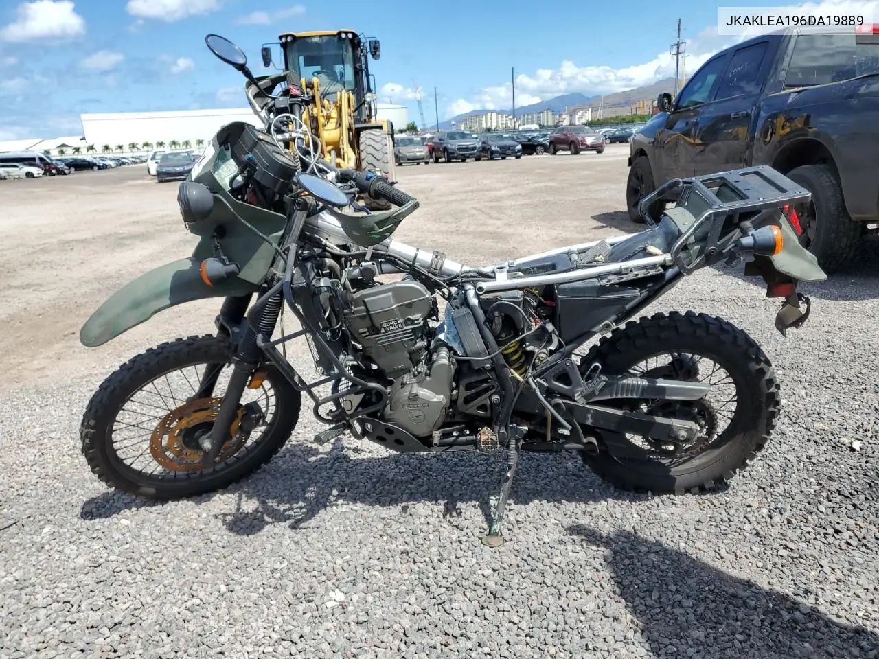 2006 Kawasaki Kl650 A VIN: JKAKLEA196DA19889 Lot: 53174385
