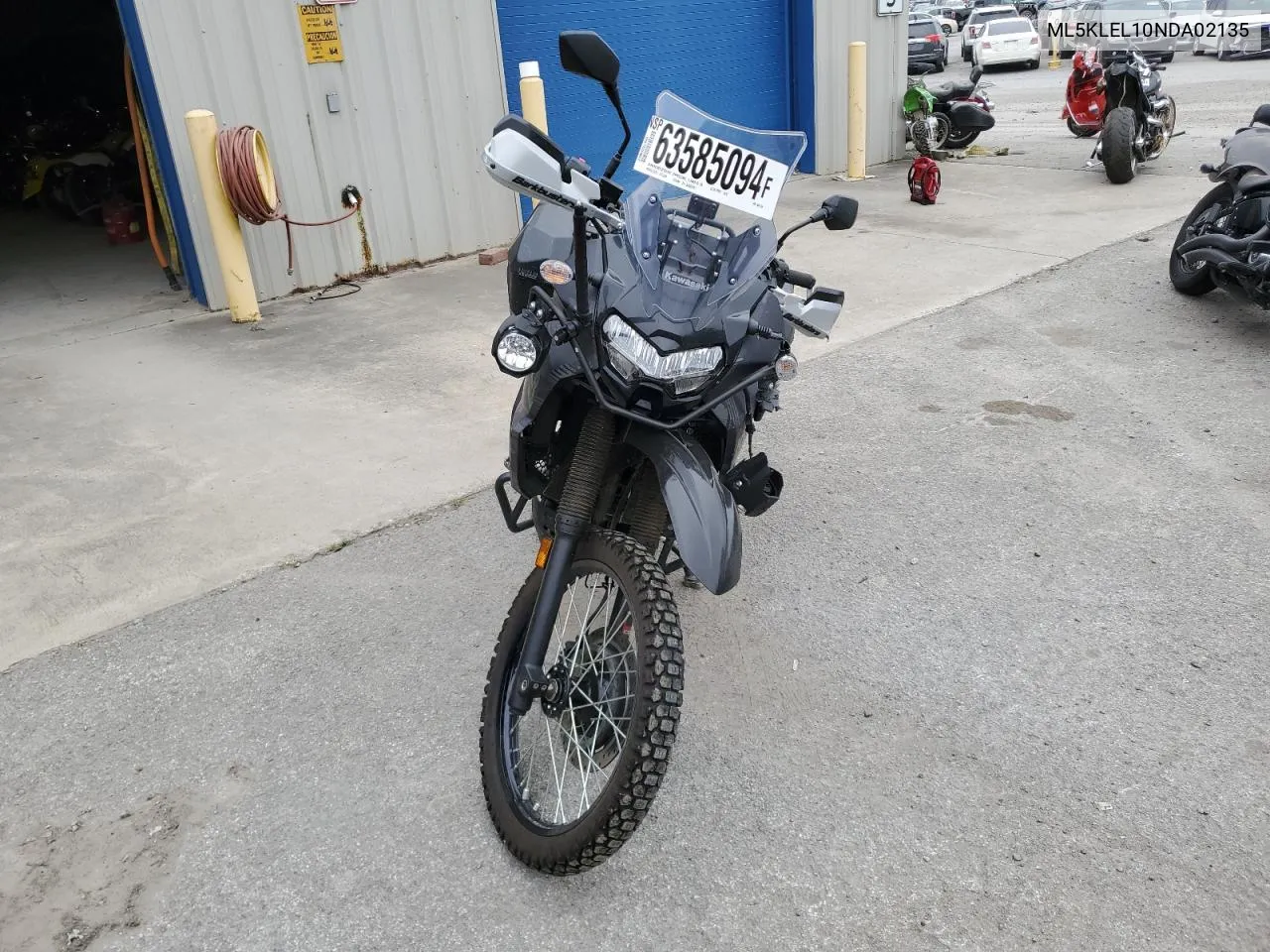 2022 Kawasaki Kl650 L VIN: ML5KLEL10NDA02135 Lot: 63585094