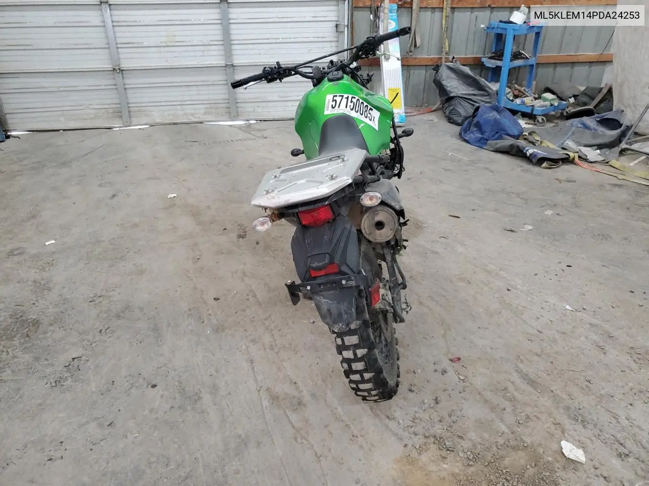 2023 Kawasaki Kl650 M VIN: ML5KLEM14PDA24253 Lot: 57150085