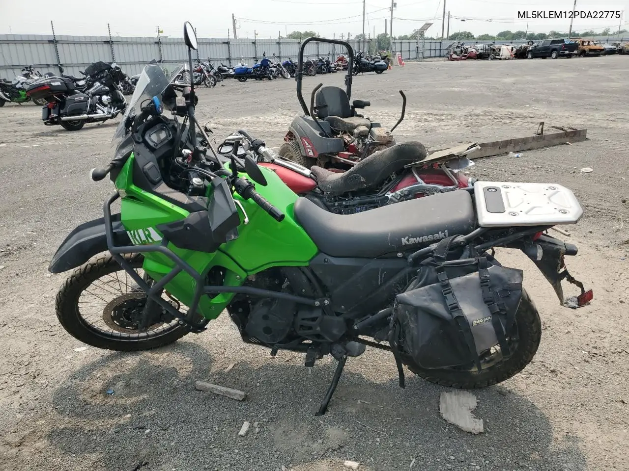 2023 Kawasaki Kl650 M VIN: ML5KLEM12PDA22775 Lot: 59211085