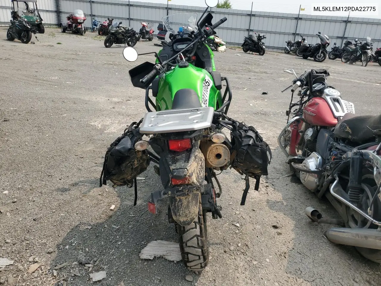2023 Kawasaki Kl650 M VIN: ML5KLEM12PDA22775 Lot: 59211085