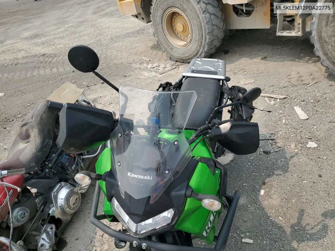 2023 Kawasaki Kl650 M VIN: ML5KLEM12PDA22775 Lot: 59211085