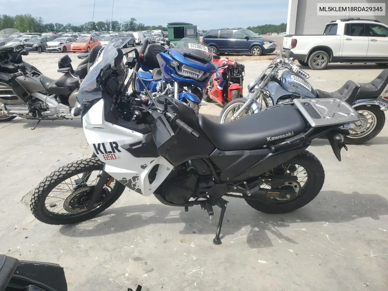 2024 Kawasaki Kl650 M VIN: ML5KLEM18RDA29345 Lot: 57865705