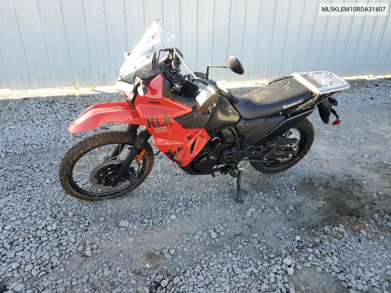 2024 Kawasaki Kl650 M VIN: ML5KLEM10RDA31607 Lot: 83203784