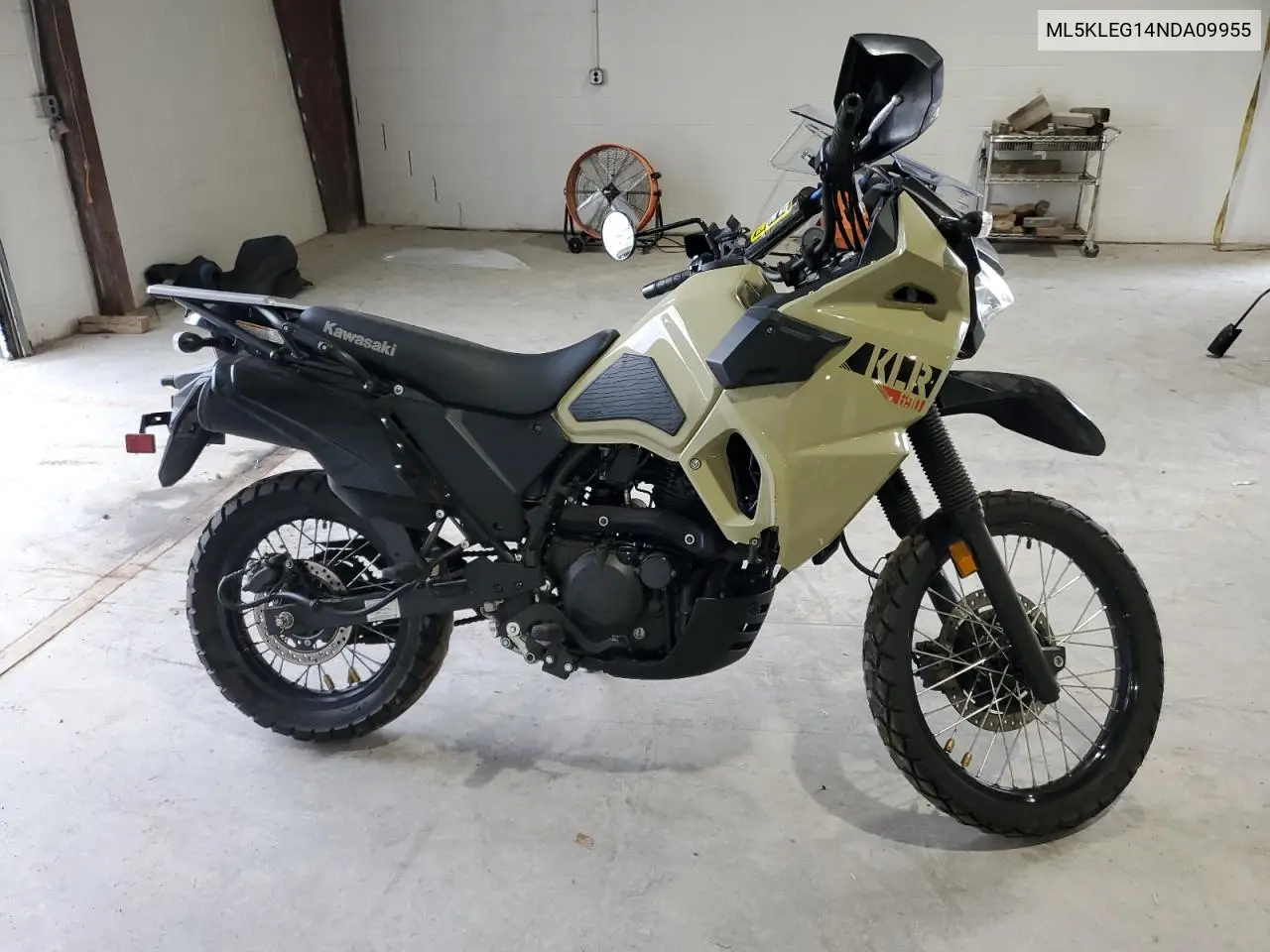 2022 Kawasaki Kl650 G VIN: ML5KLEG14NDA09955 Lot: 63756705