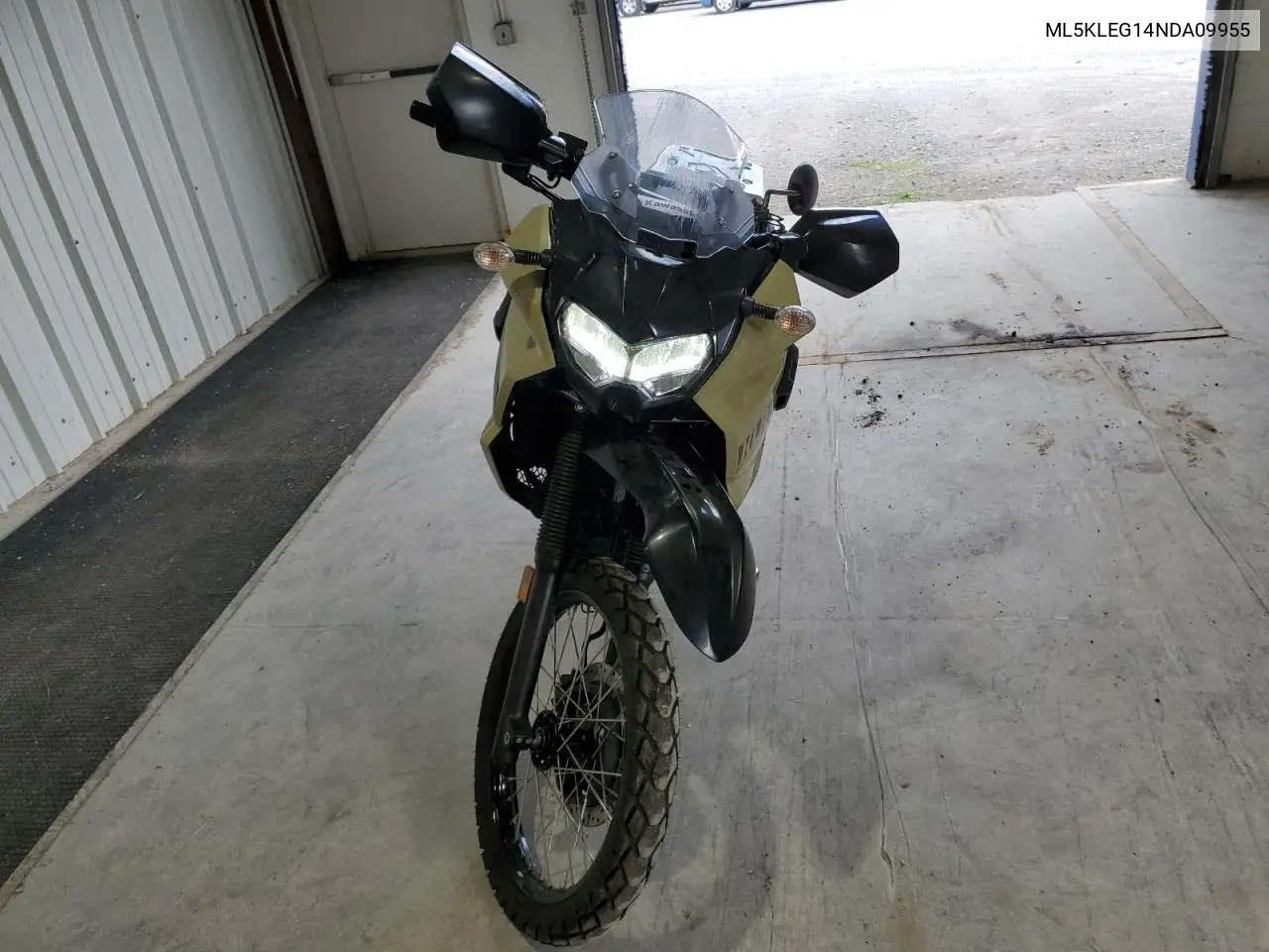 2022 Kawasaki Kl650 G VIN: ML5KLEG14NDA09955 Lot: 63756705