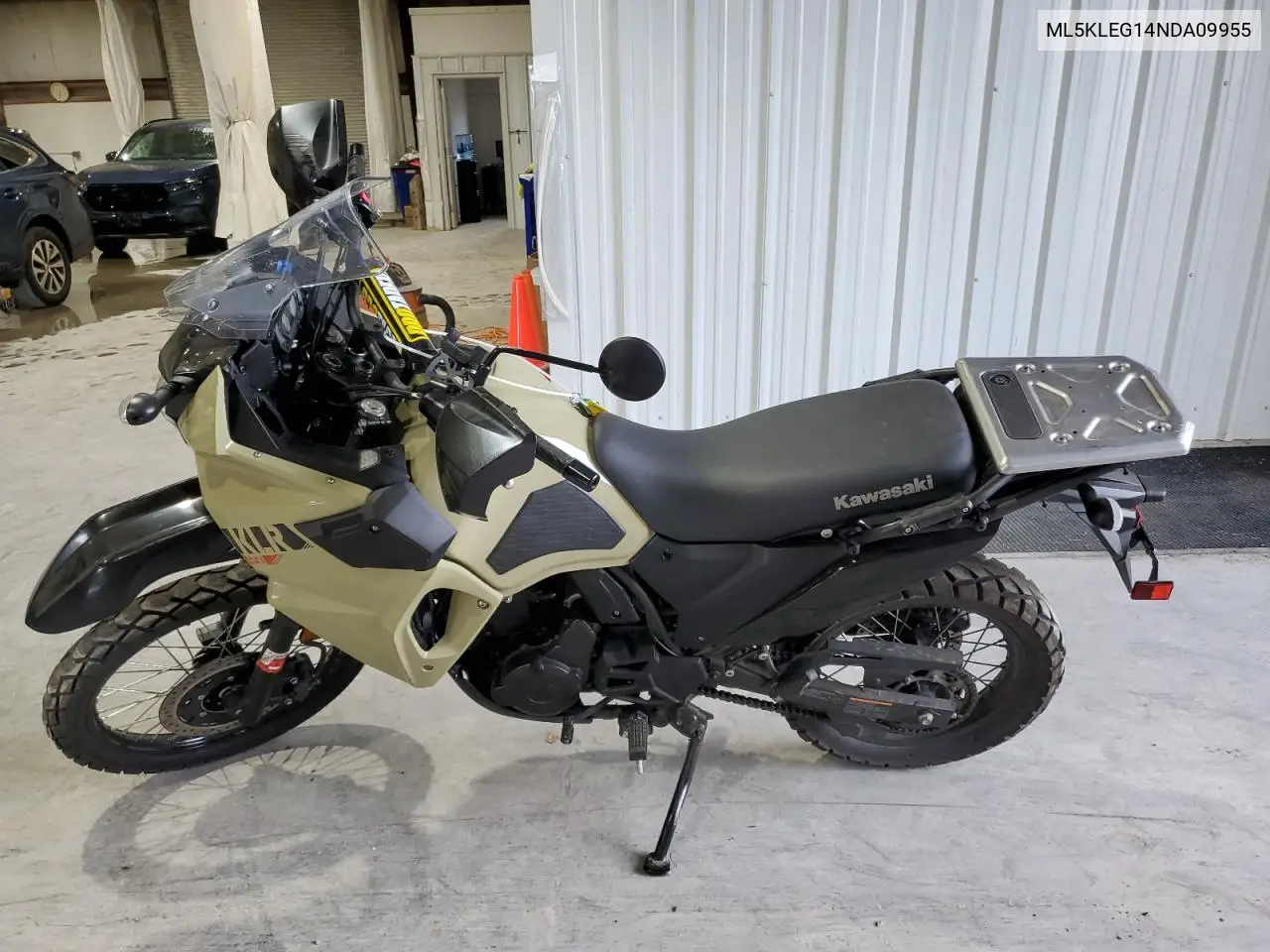 2022 Kawasaki Kl650 G VIN: ML5KLEG14NDA09955 Lot: 63756705