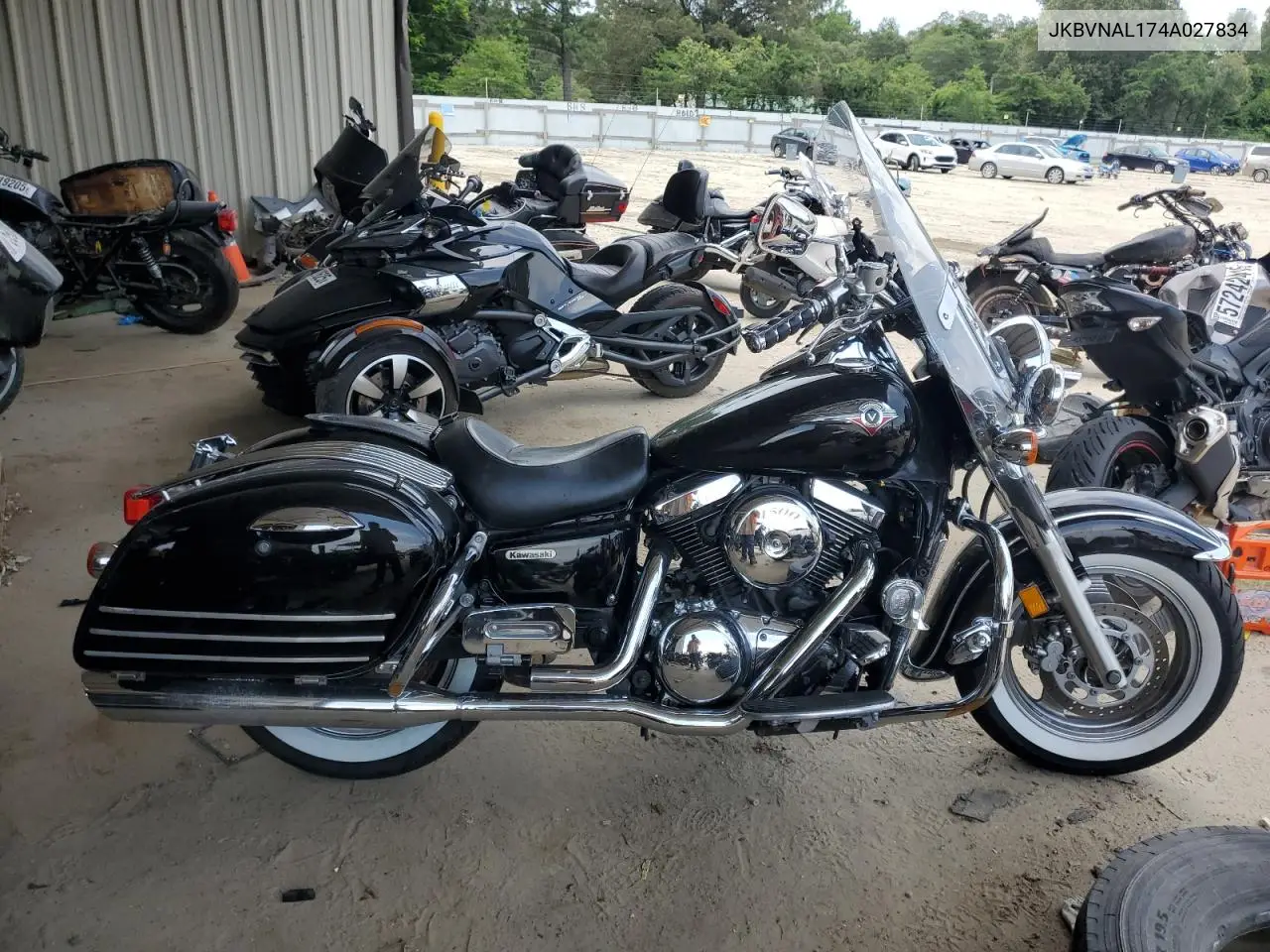2004 Kawasaki Vn1500 L VIN: JKBVNAL174A027834 Lot: 65250185