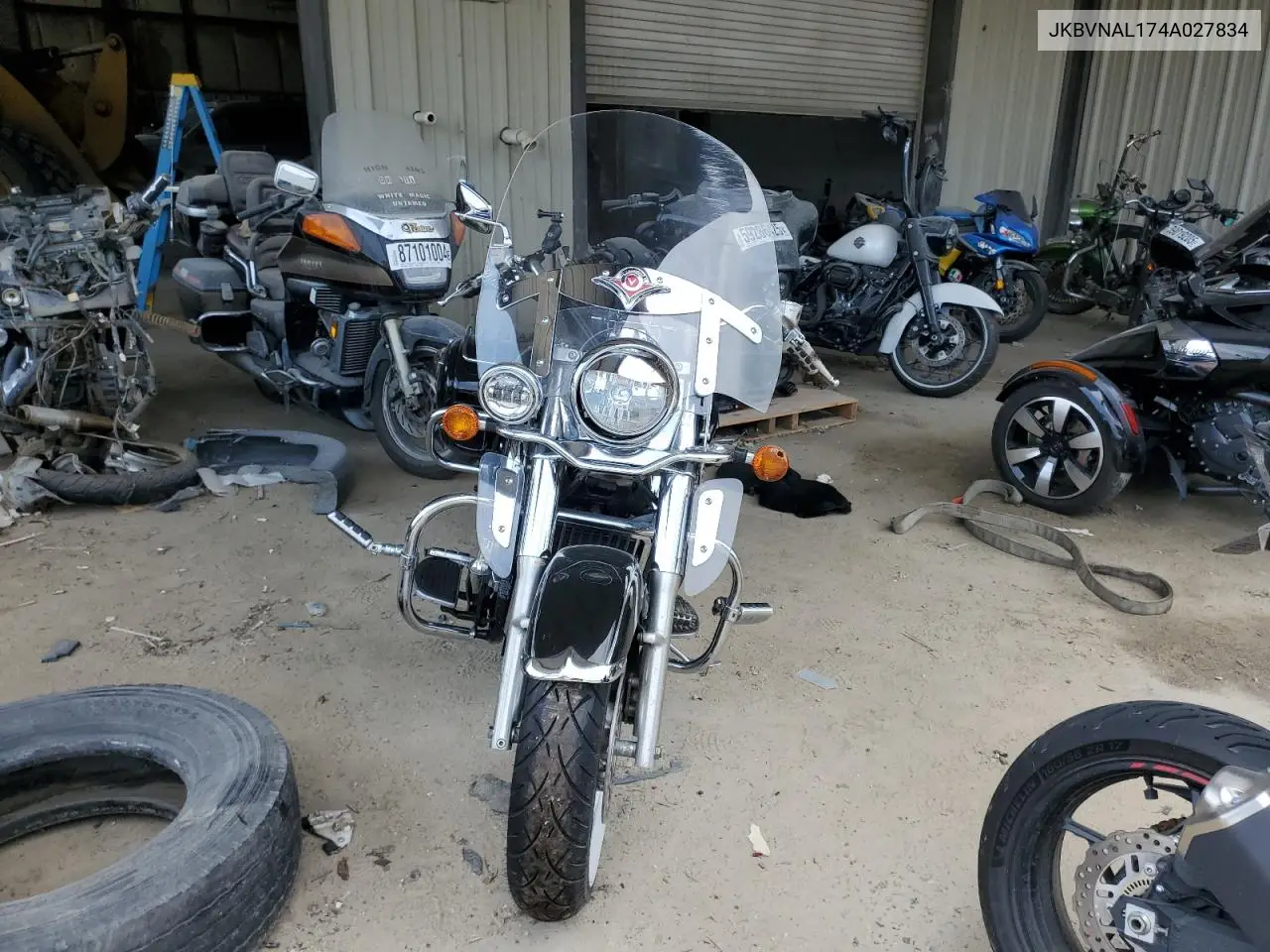 2004 Kawasaki Vn1500 L VIN: JKBVNAL174A027834 Lot: 65250185