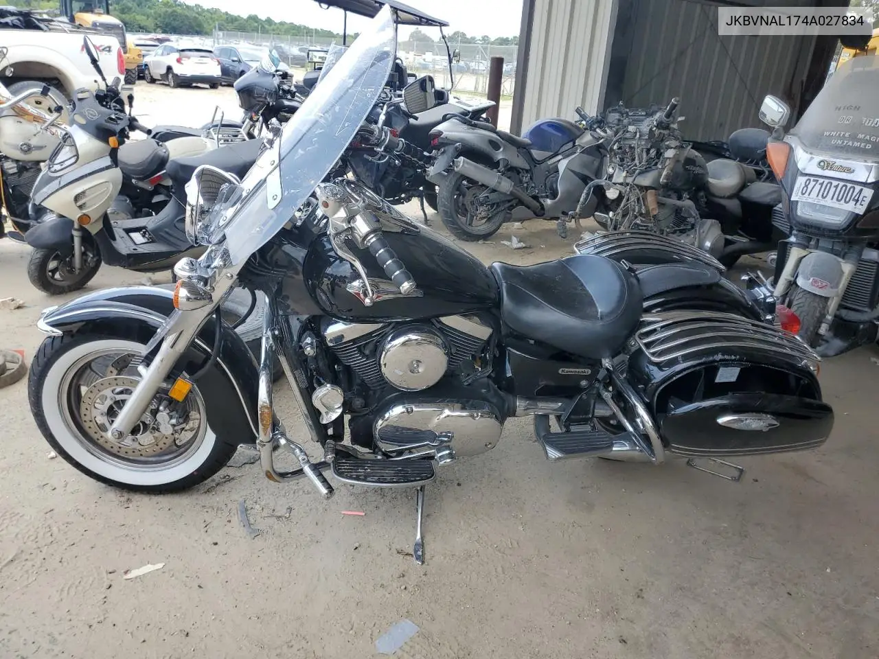 2004 Kawasaki Vn1500 L VIN: JKBVNAL174A027834 Lot: 65250185