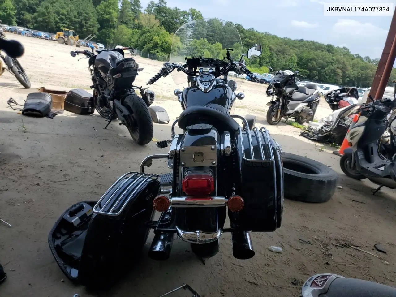 2004 Kawasaki Vn1500 L VIN: JKBVNAL174A027834 Lot: 65250185