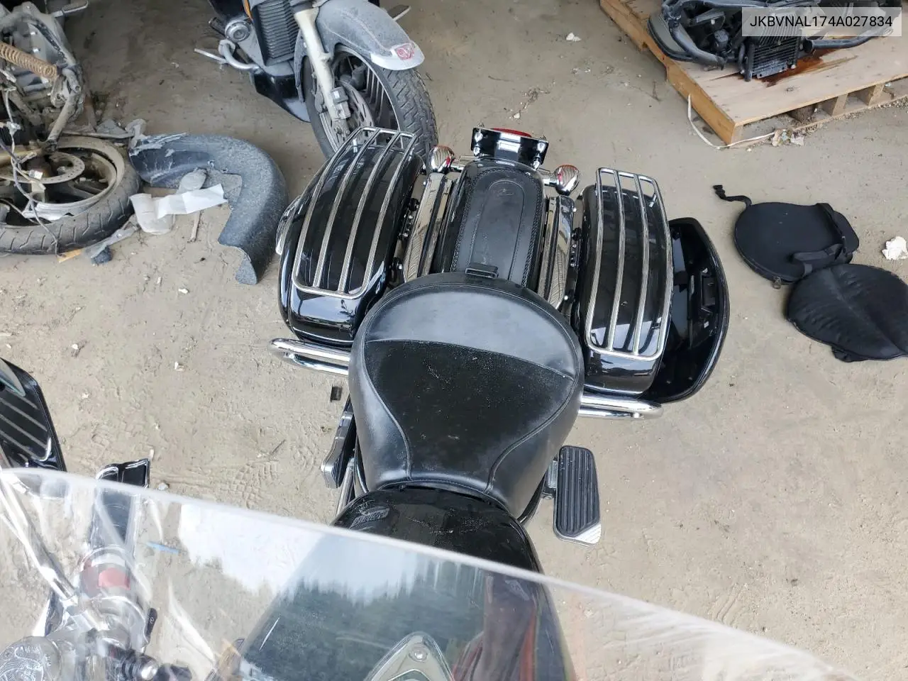 2004 Kawasaki Vn1500 L VIN: JKBVNAL174A027834 Lot: 65250185