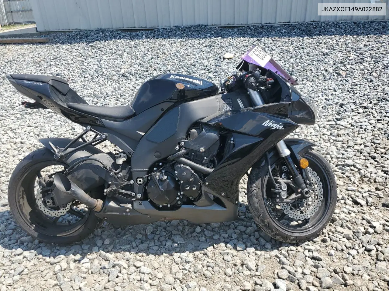 2009 Kawasaki Zx1000 E VIN: JKAZXCE149A022882 Lot: 63509555