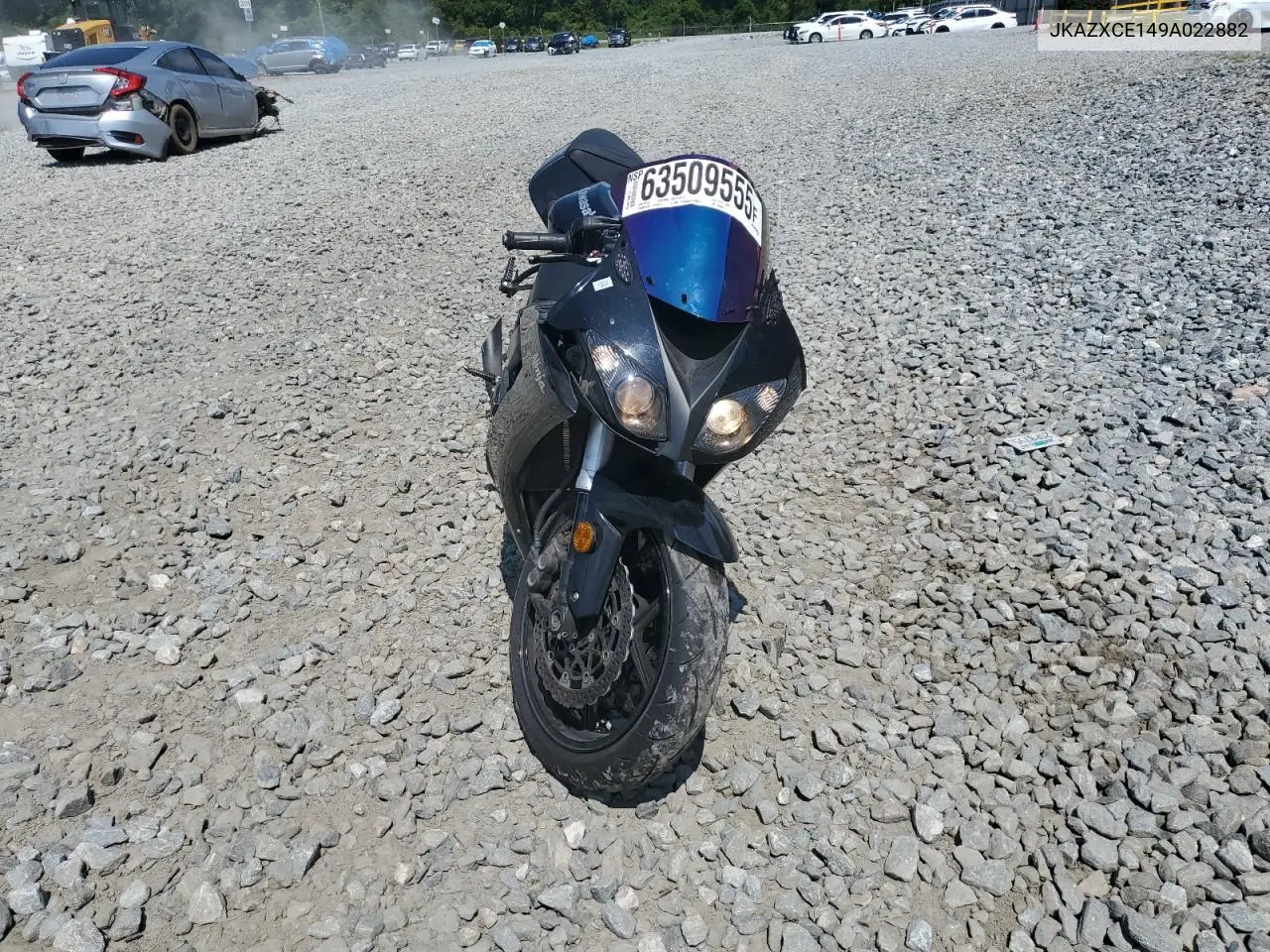 2009 Kawasaki Zx1000 E VIN: JKAZXCE149A022882 Lot: 63509555