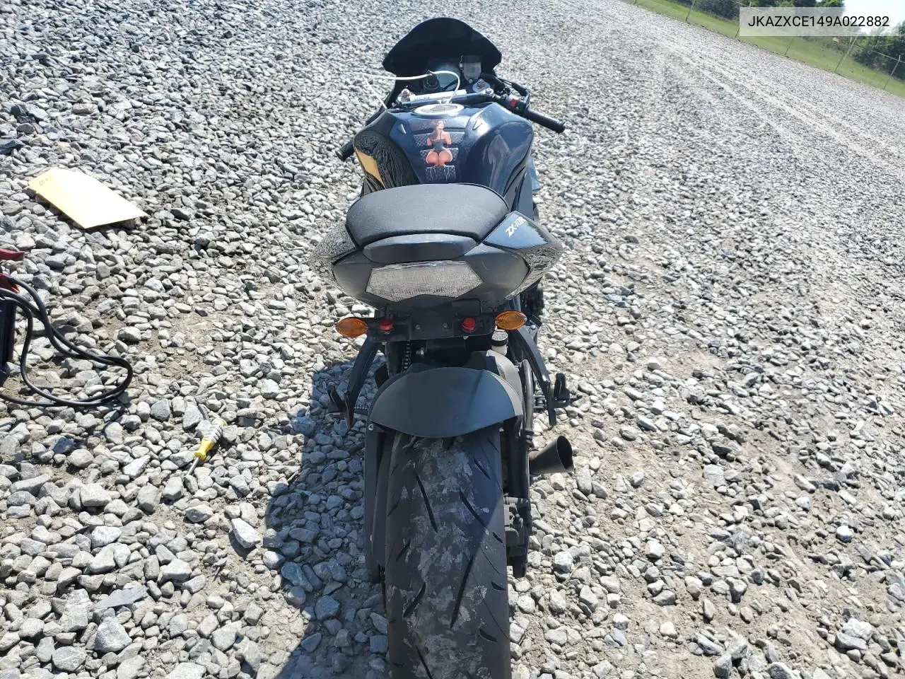2009 Kawasaki Zx1000 E VIN: JKAZXCE149A022882 Lot: 63509555