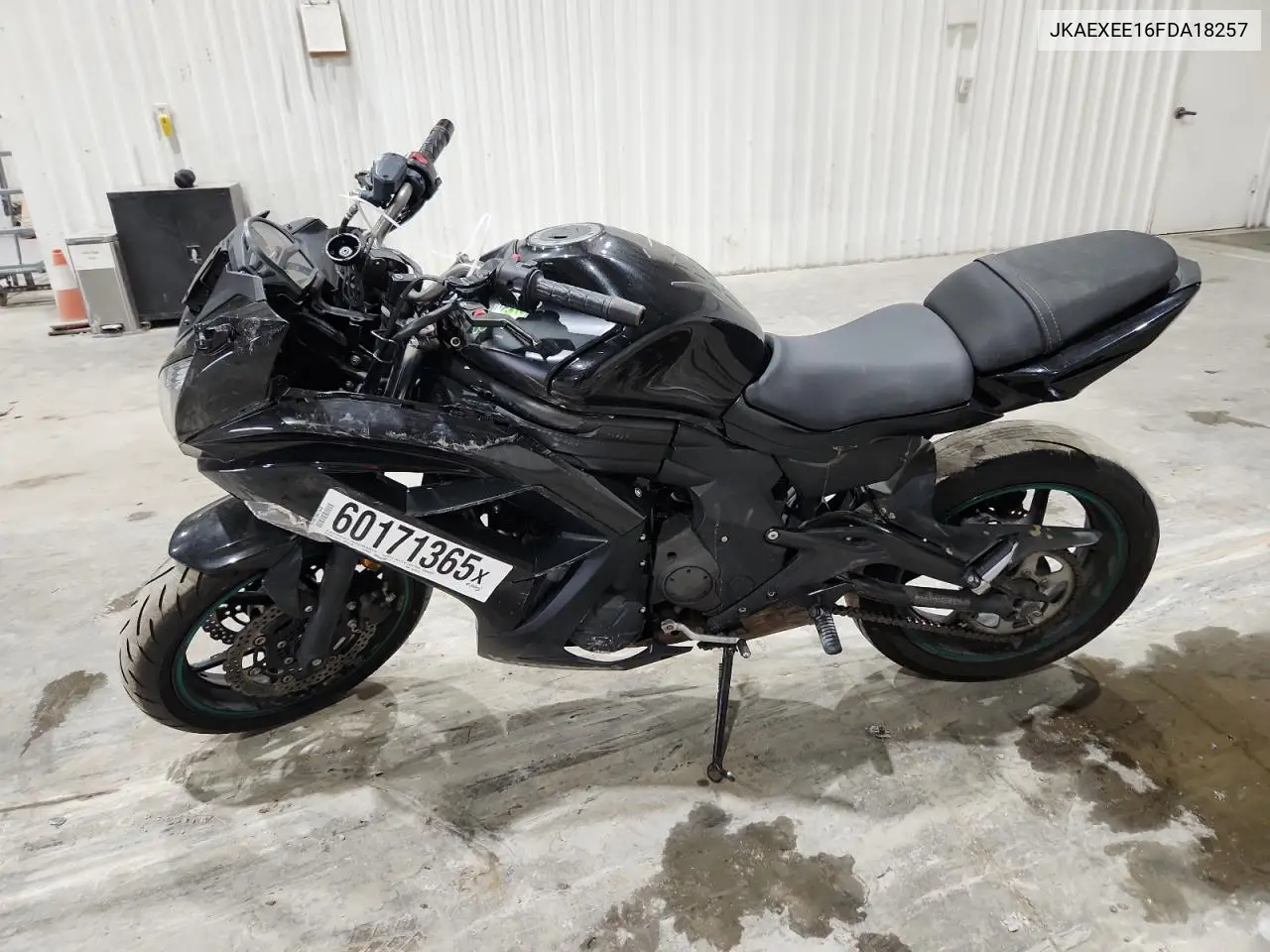 2015 Kawasaki Ex650 E VIN: JKAEXEE16FDA18257 Lot: 60171365