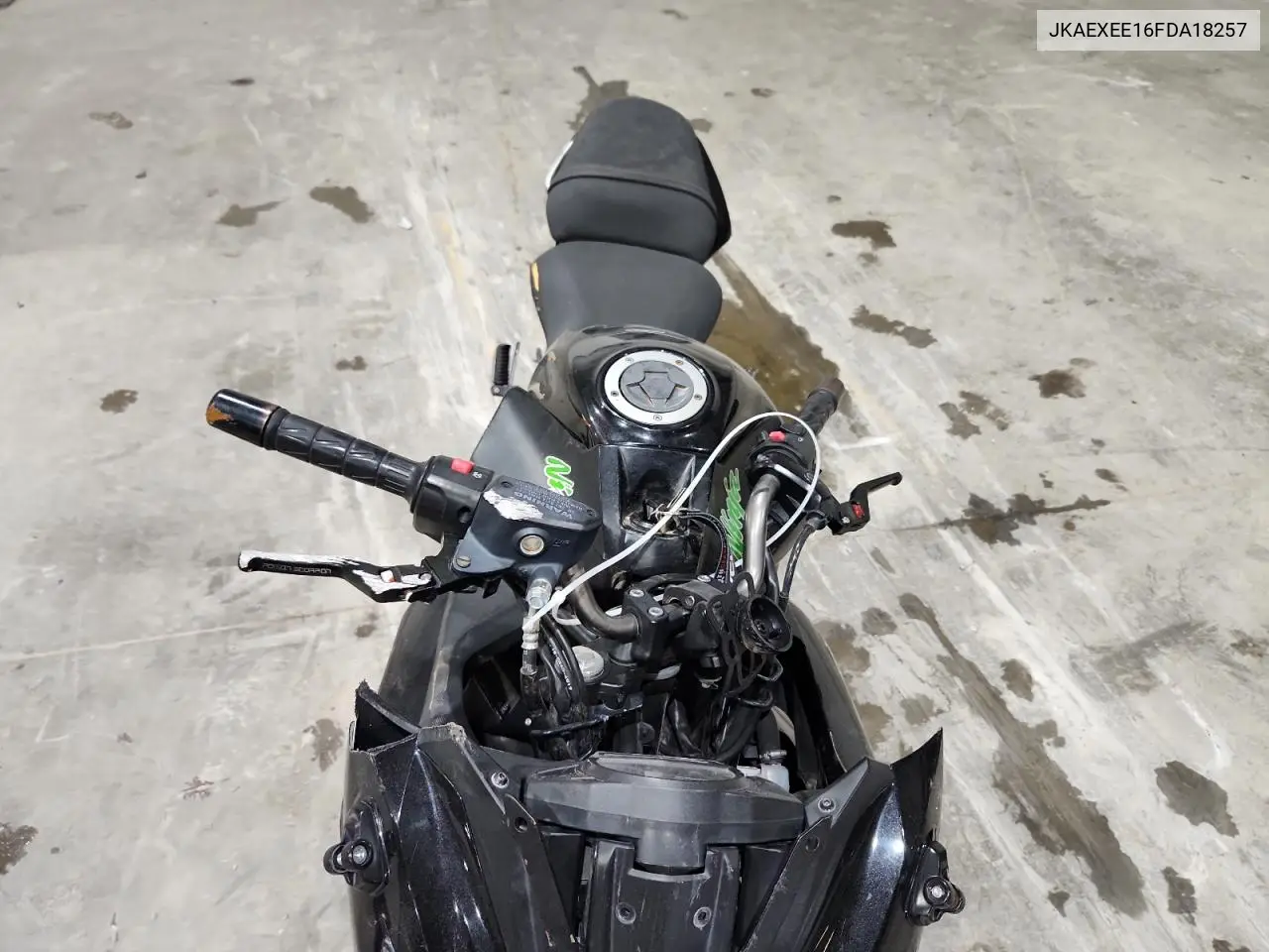 2015 Kawasaki Ex650 E VIN: JKAEXEE16FDA18257 Lot: 60171365