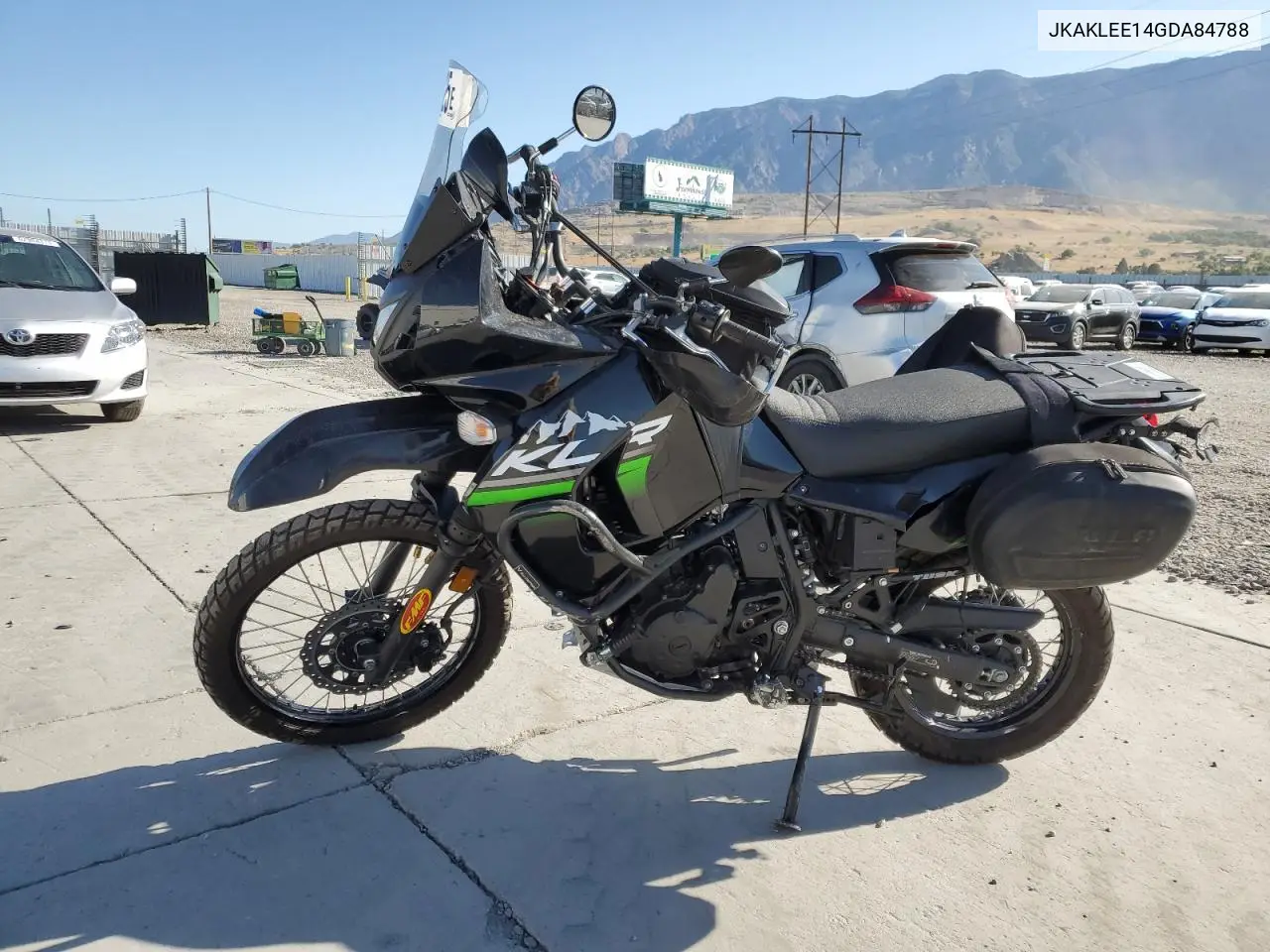 2016 Kawasaki Kl650 E VIN: JKAKLEE14GDA84788 Lot: 62612625