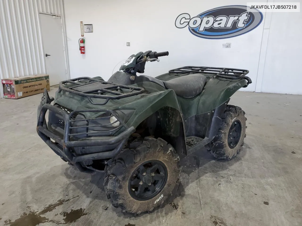 2018 Kawasaki Kvf750 L VIN: JKAVFDL17JB507218 Lot: 40187094