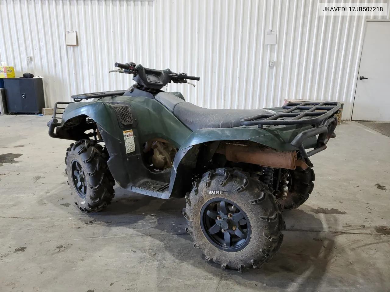 2018 Kawasaki Kvf750 L VIN: JKAVFDL17JB507218 Lot: 40187094