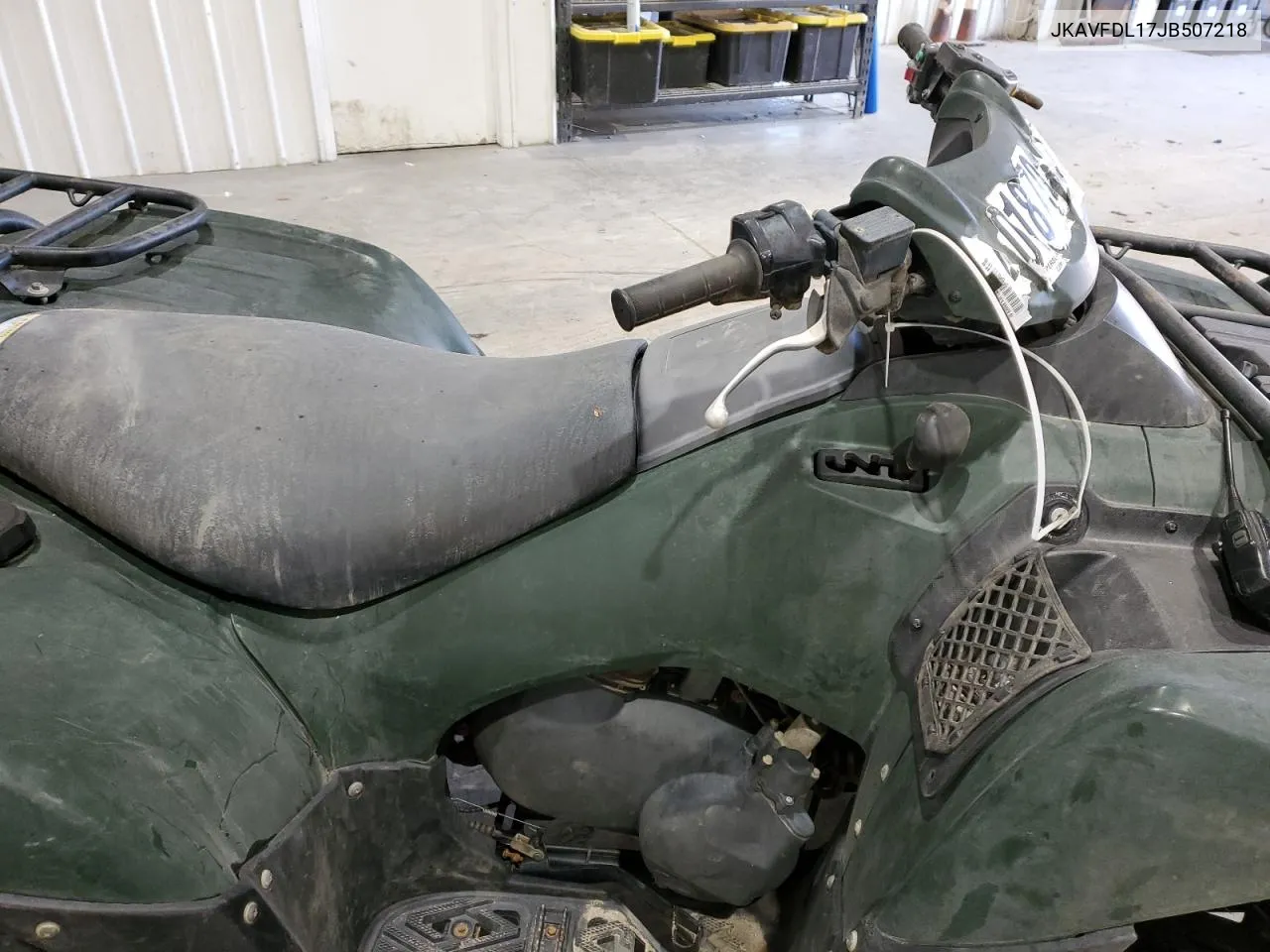 2018 Kawasaki Kvf750 L VIN: JKAVFDL17JB507218 Lot: 40187094