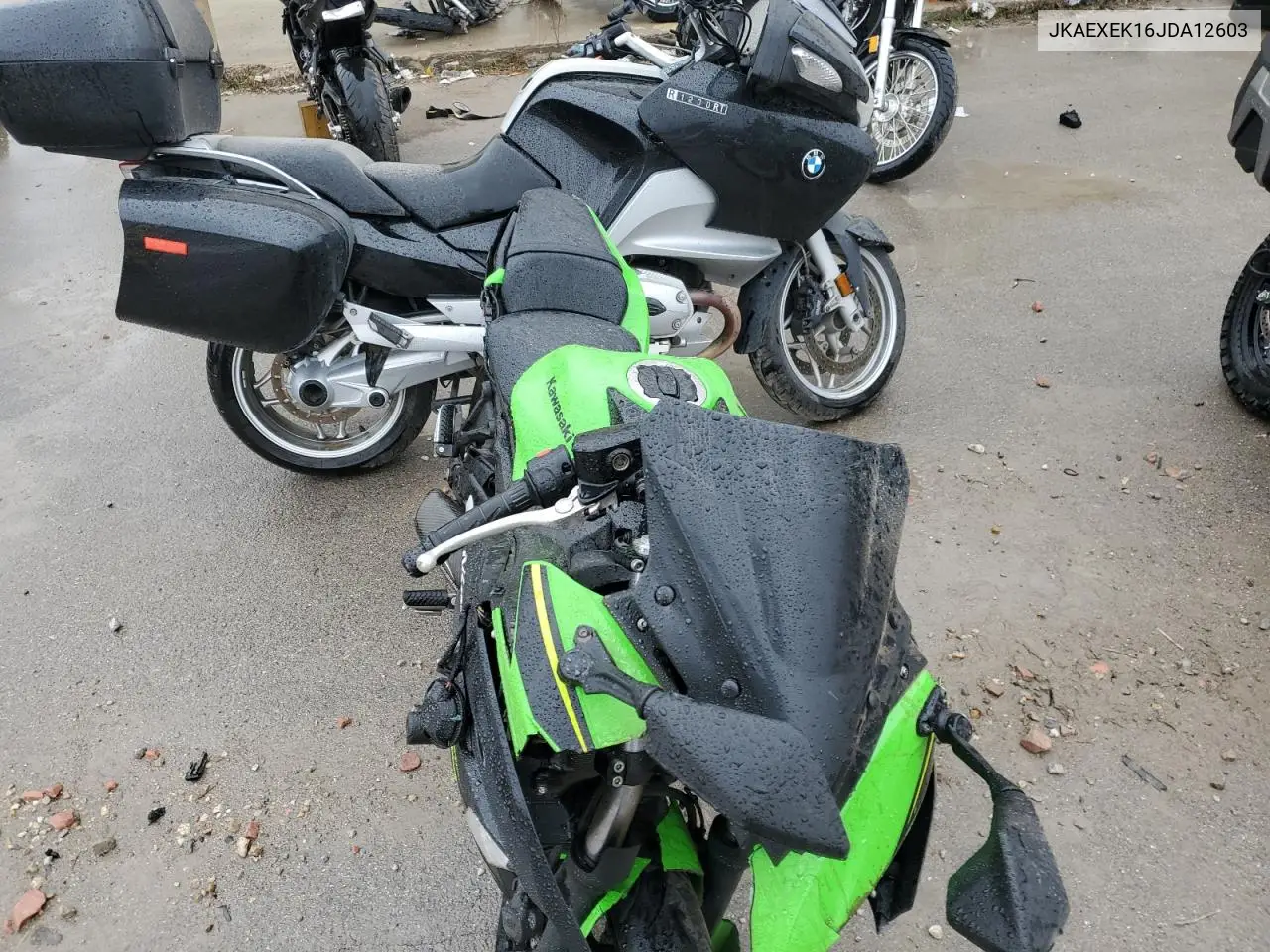 2018 Kawasaki Ex650 F VIN: JKAEXEK16JDA12603 Lot: 49811385