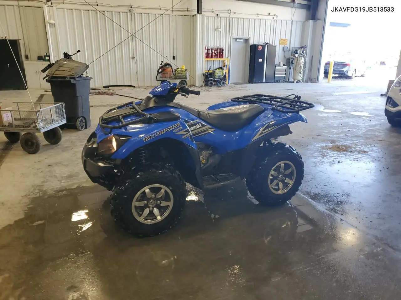 2018 Kawasaki Kvf750 G VIN: JKAVFDG19JB513533 Lot: 54724975