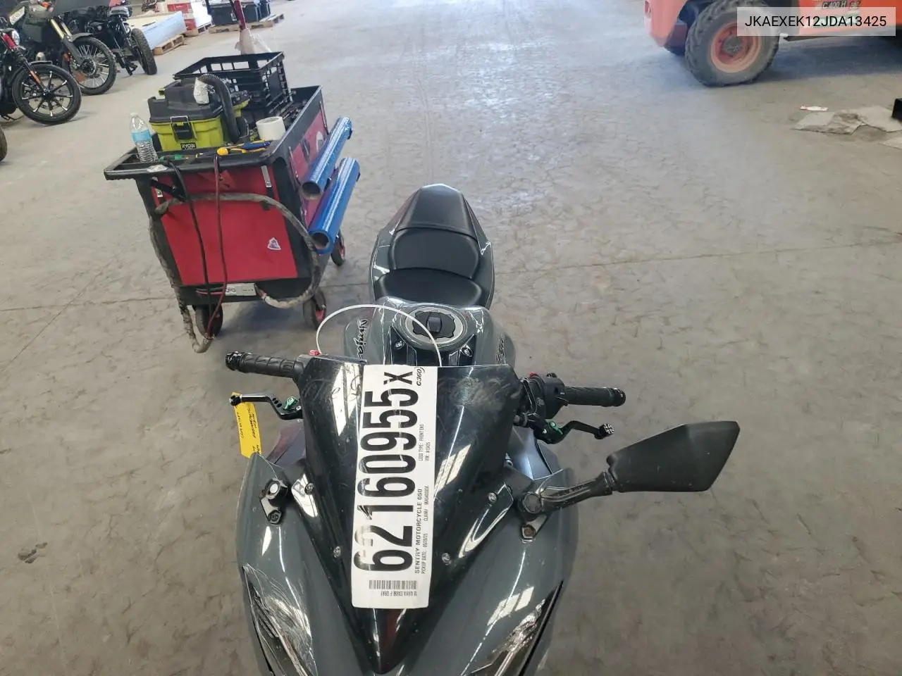 2018 Kawasaki Ex650 F VIN: JKAEXEK12JDA13425 Lot: 62160955
