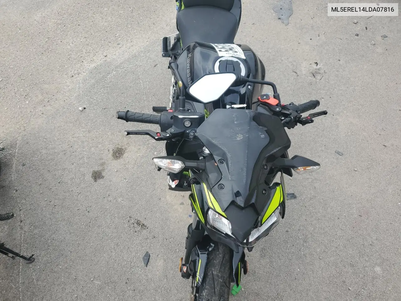 2020 Kawasaki Er650 L VIN: ML5EREL14LDA07816 Lot: 54578755
