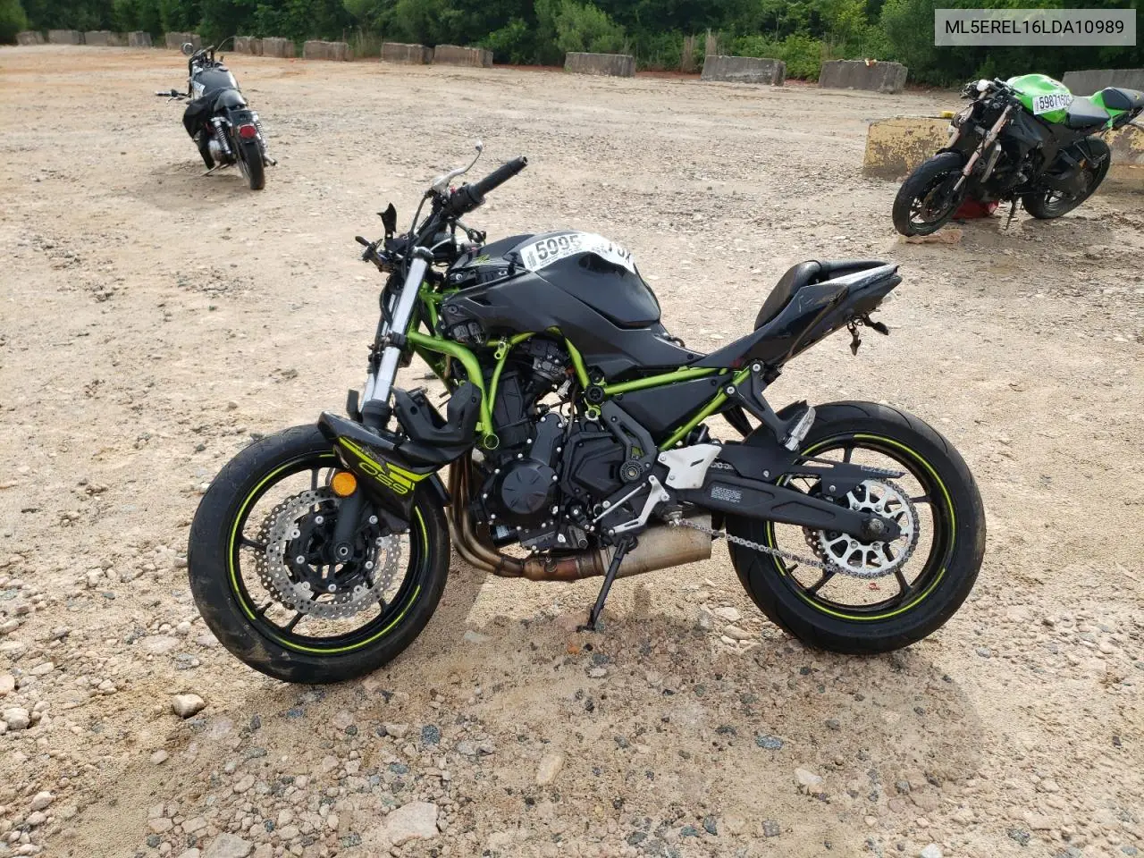 2020 Kawasaki Er650 L VIN: ML5EREL16LDA10989 Lot: 59952075
