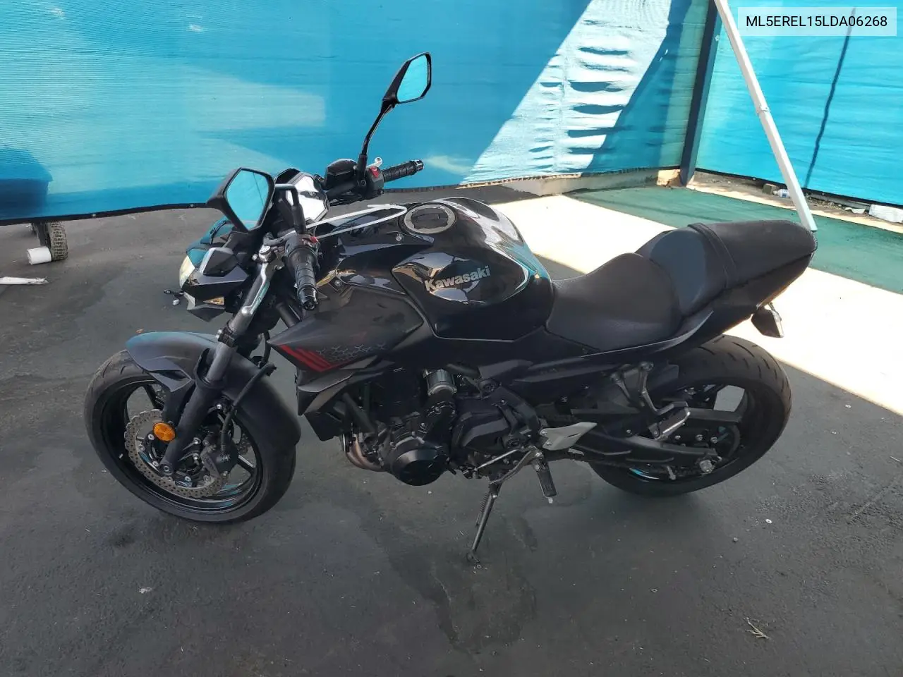 2020 Kawasaki Er650 L VIN: ML5EREL15LDA06268 Lot: 64861845