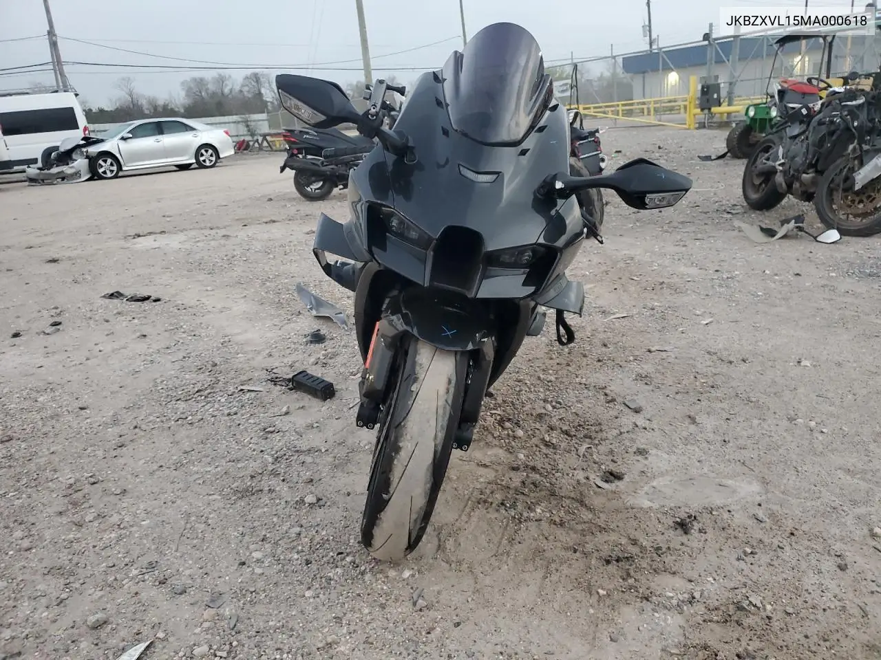 2021 Kawasaki Zx1002 L VIN: JKBZXVL15MA000618 Lot: 48236765
