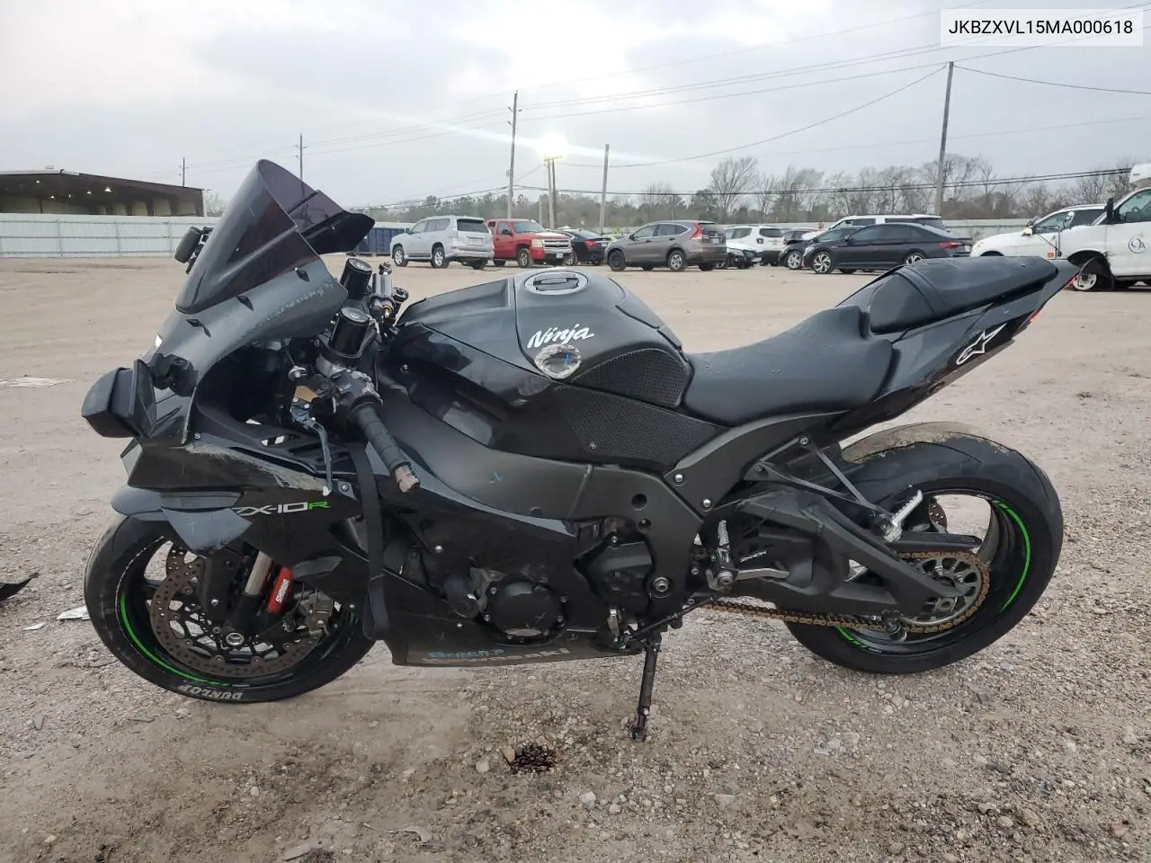 2021 Kawasaki Zx1002 L VIN: JKBZXVL15MA000618 Lot: 48236765