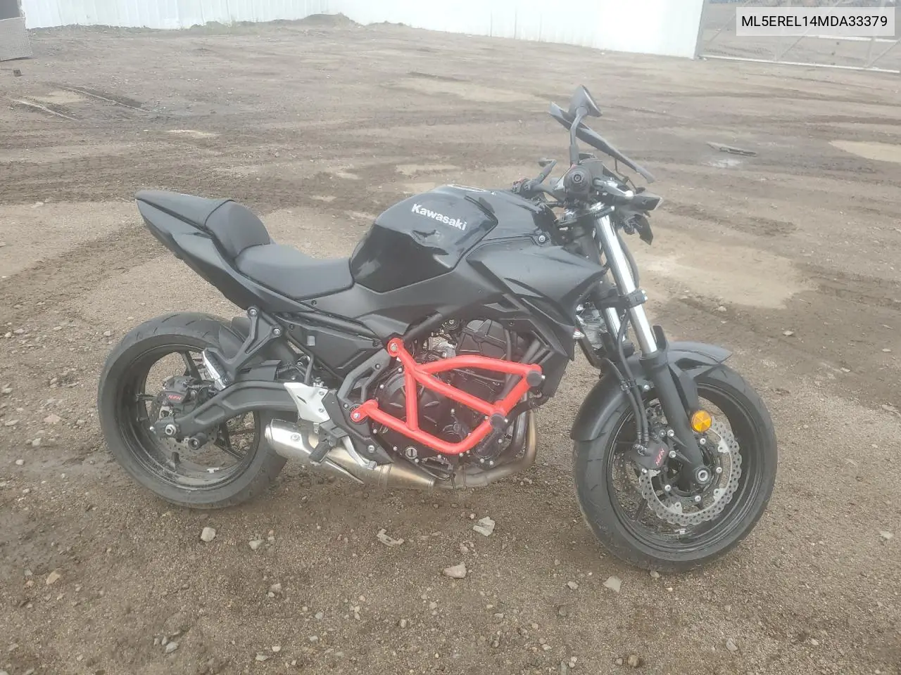 2021 Kawasaki Er650 L VIN: ML5EREL14MDA33379 Lot: 62089335