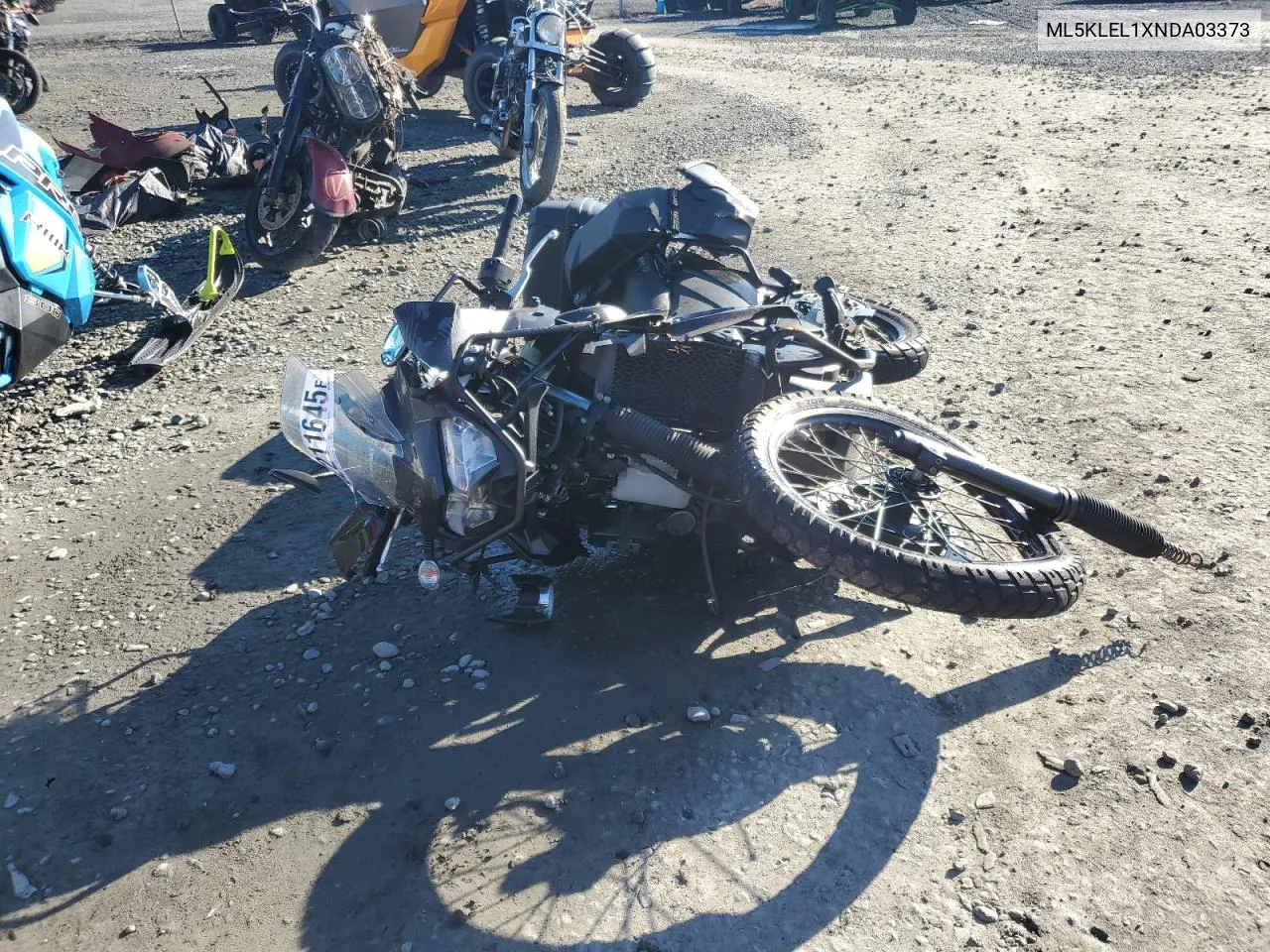2022 Kawasaki Kl650 L VIN: ML5KLEL1XNDA03373 Lot: 42211645