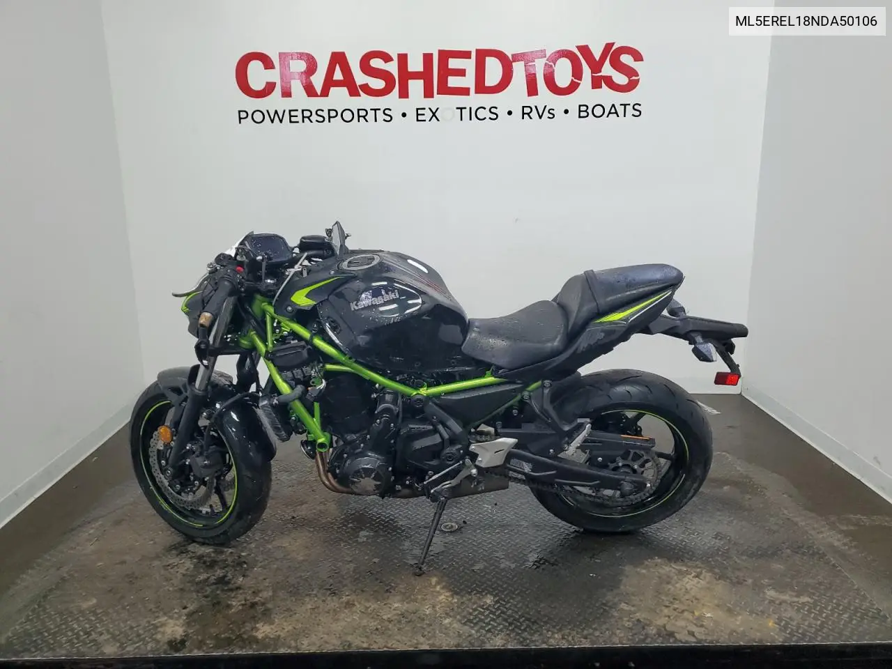 2022 Kawasaki Er650 L VIN: ML5EREL18NDA50106 Lot: 55309685