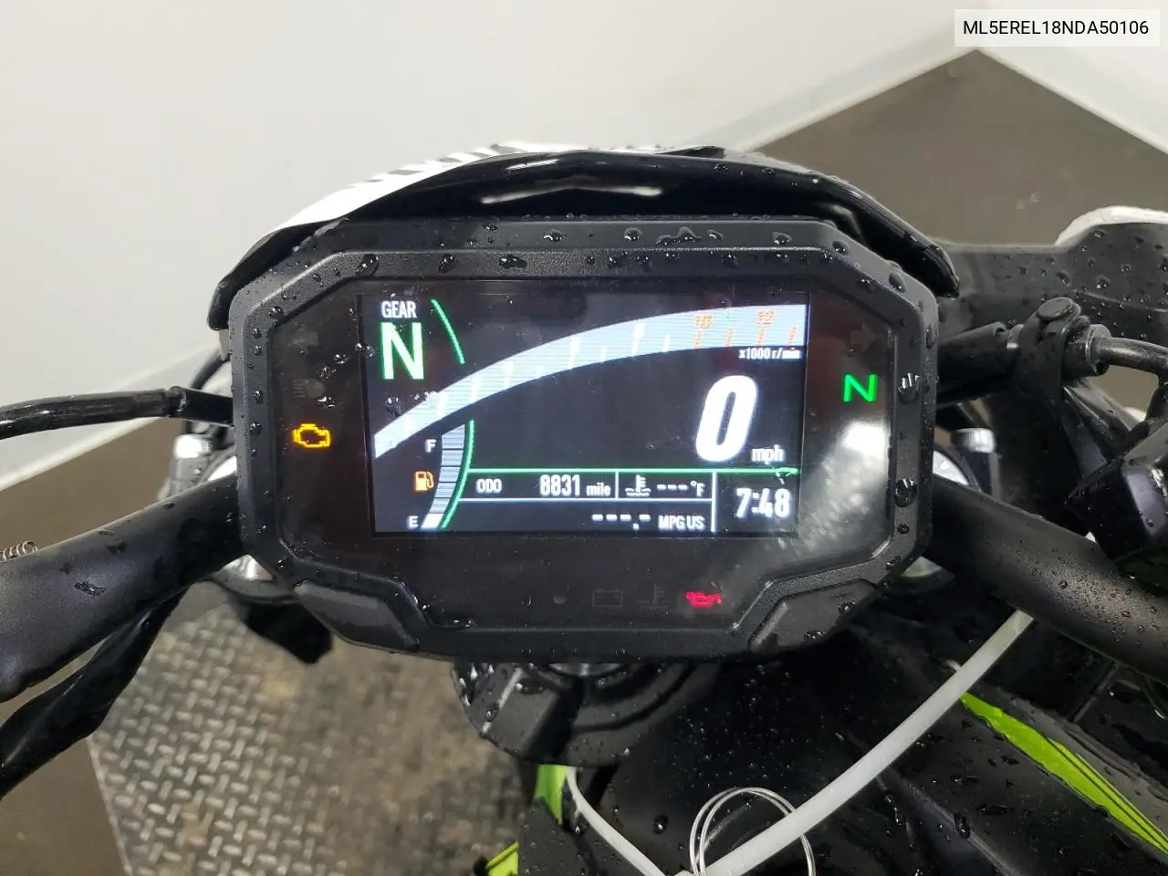 2022 Kawasaki Er650 L VIN: ML5EREL18NDA50106 Lot: 55309685