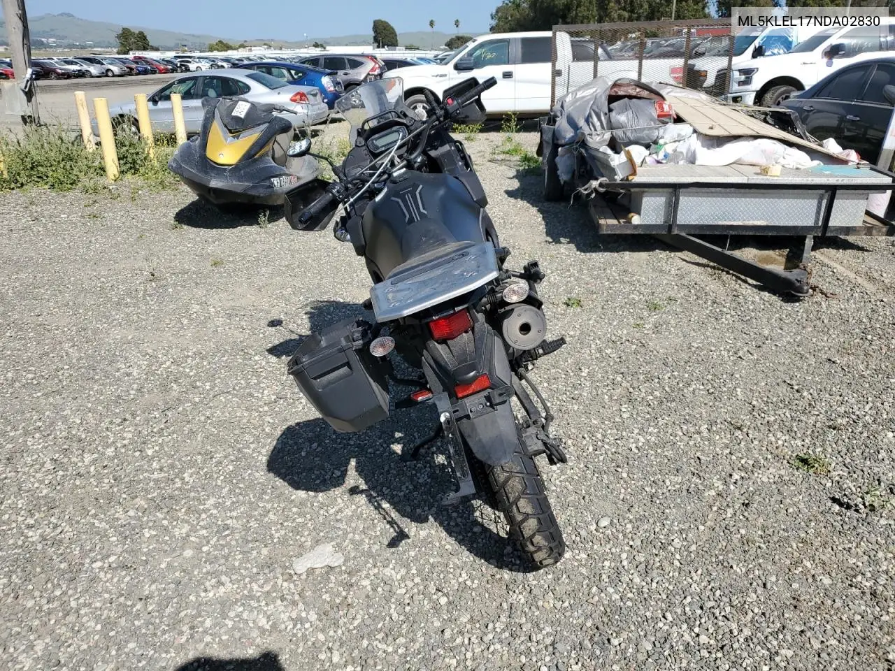 2022 Kawasaki Kl650 L VIN: ML5KLEL17NDA02830 Lot: 56064145