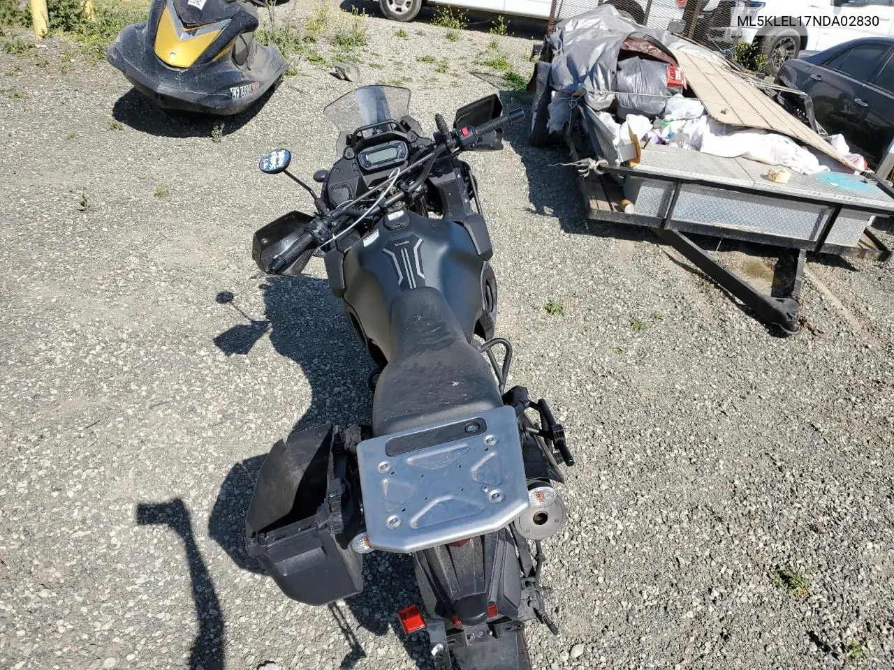 2022 Kawasaki Kl650 L VIN: ML5KLEL17NDA02830 Lot: 56064145