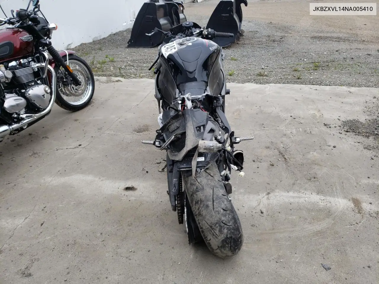 2022 Kawasaki Zx1002 L VIN: JKBZXVL14NA005410 Lot: 57647245