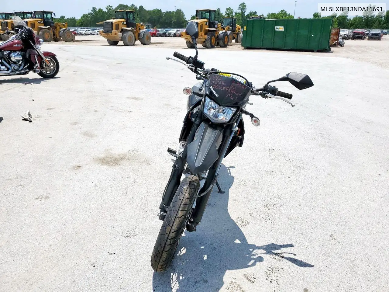 2022 Kawasaki Klx300 E VIN: ML5LXBE13NDA11691 Lot: 57891485