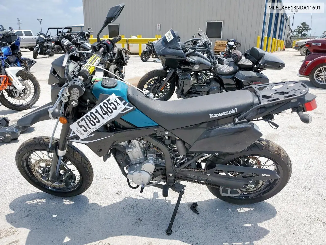 2022 Kawasaki Klx300 E VIN: ML5LXBE13NDA11691 Lot: 57891485