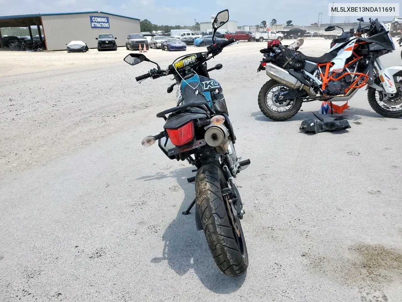 2022 Kawasaki Klx300 E VIN: ML5LXBE13NDA11691 Lot: 57891485