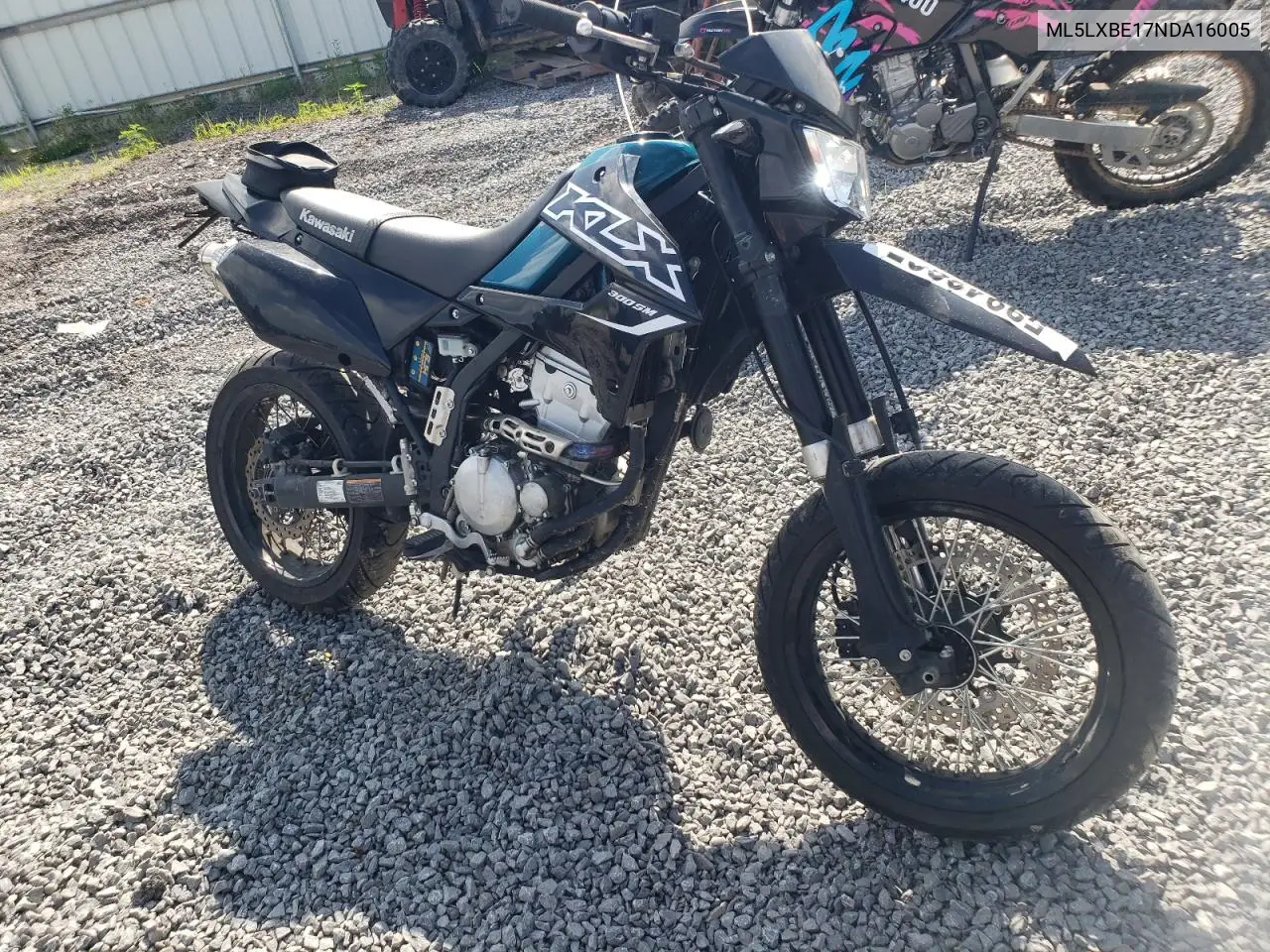 2022 Kawasaki Klx300 E VIN: ML5LXBE17NDA16005 Lot: 59948205