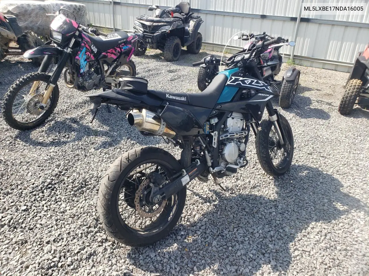 2022 Kawasaki Klx300 E VIN: ML5LXBE17NDA16005 Lot: 59948205