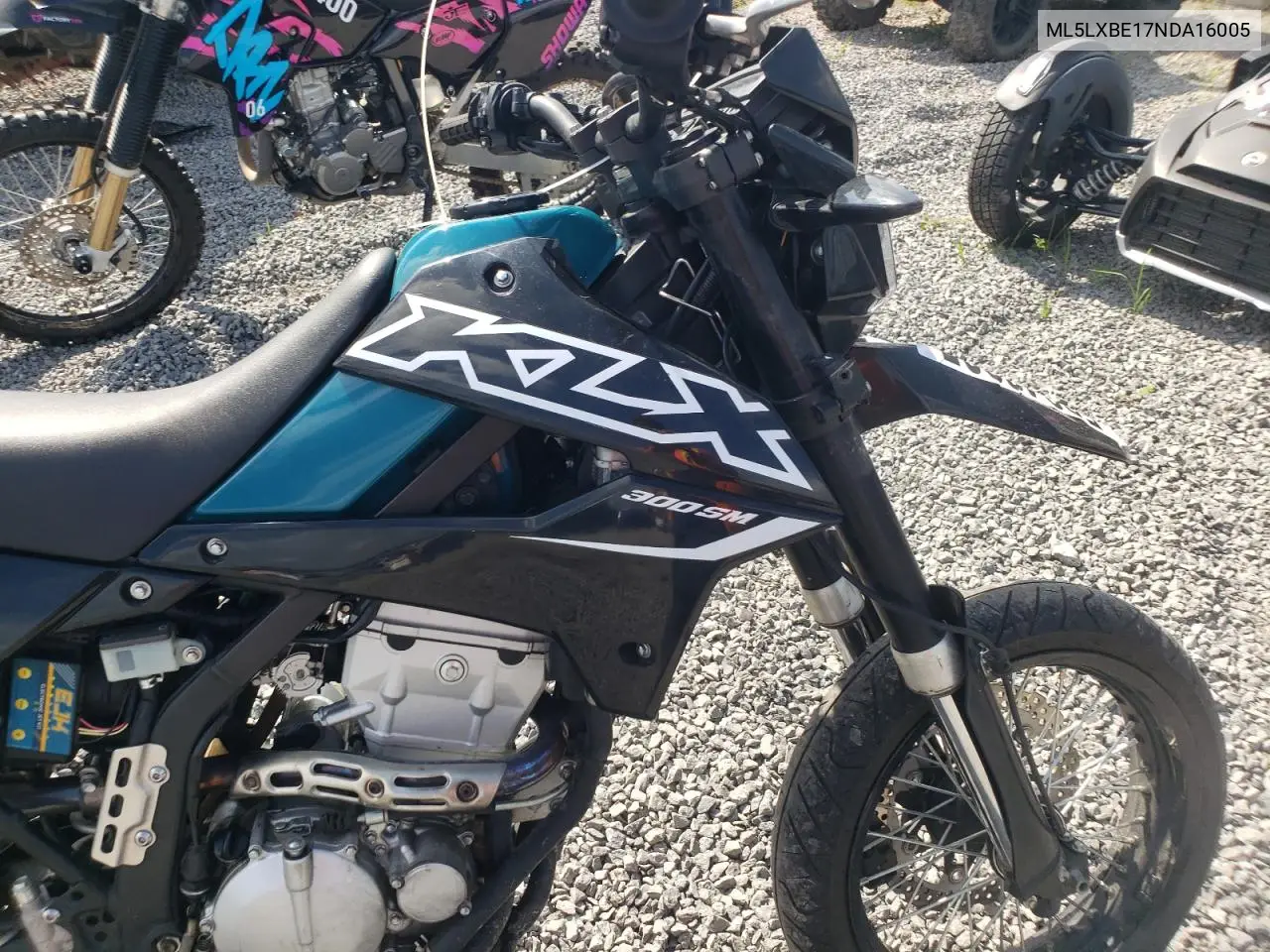 2022 Kawasaki Klx300 E VIN: ML5LXBE17NDA16005 Lot: 59948205