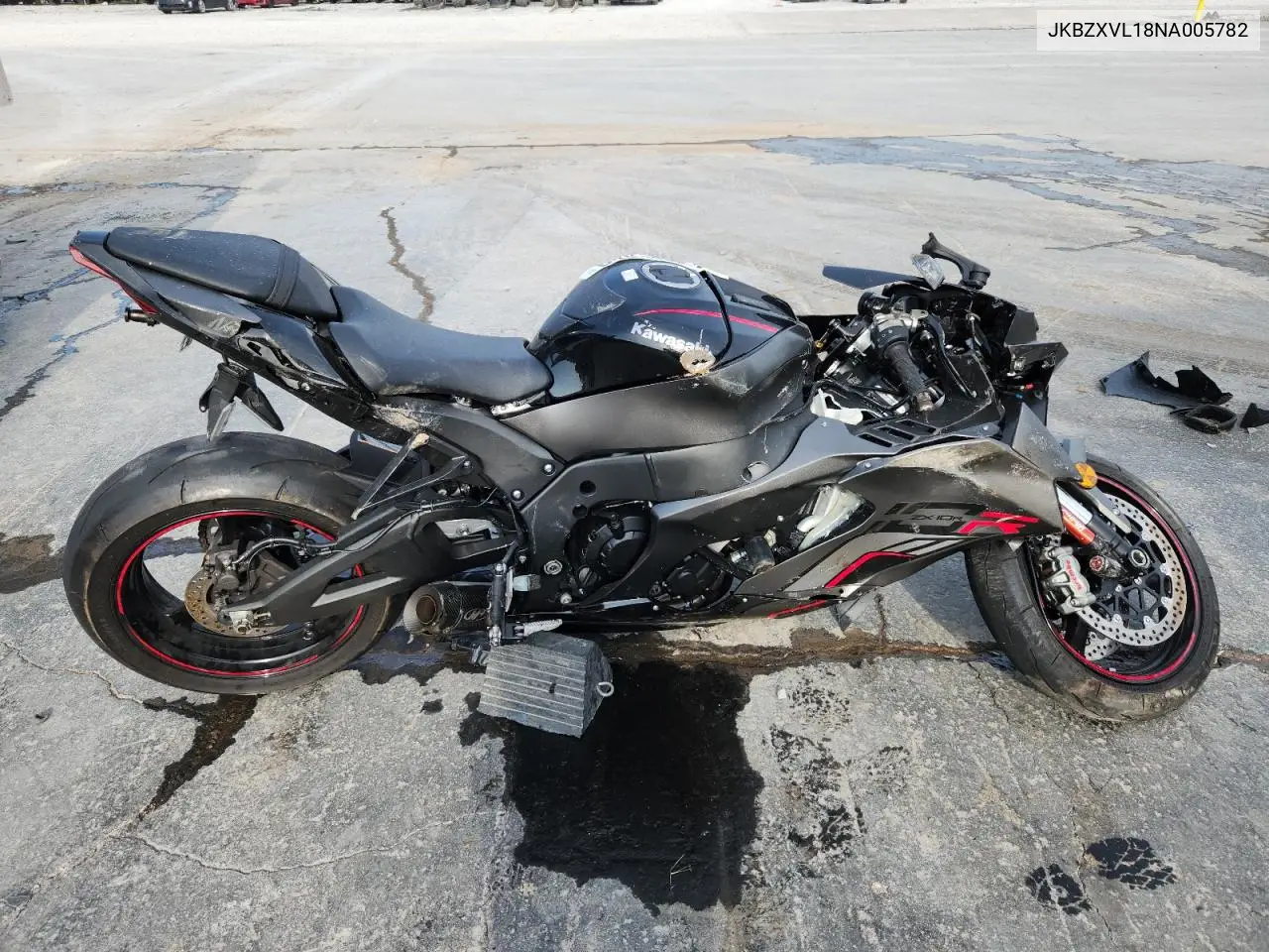 2022 Kawasaki Zx1002 L VIN: JKBZXVL18NA005782 Lot: 64648665